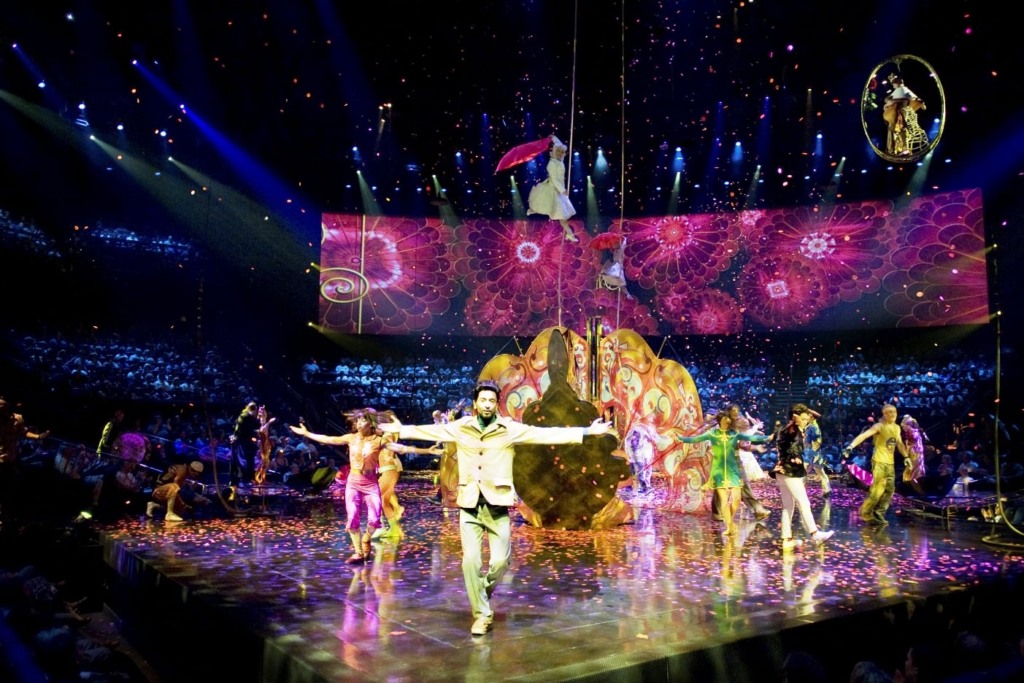Show Love Beatles do Cirque du Soleil em Las Vegas 