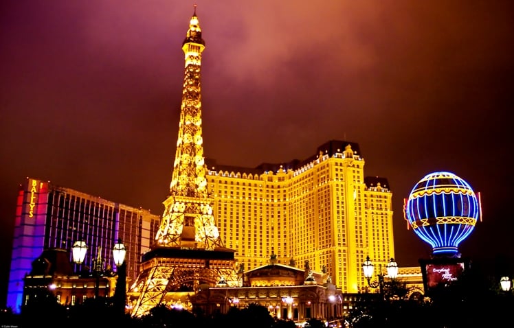 Restaurante na Torre Eiffel em Las Vegas
