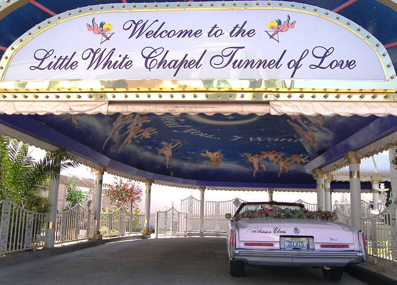 Igreja Little White Wedding Chapel em Las Vegas