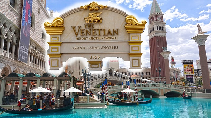 The Venetian Hotel Cassino em Las Vegas