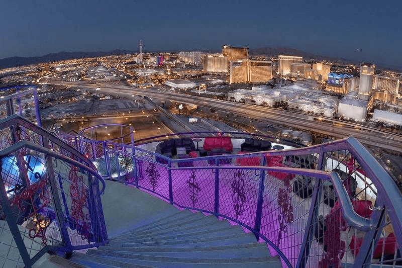 Balada VooDoo Rooftop em Las Vegas