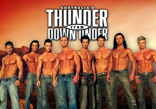 Show Thunder from Down Under em Las Vegas