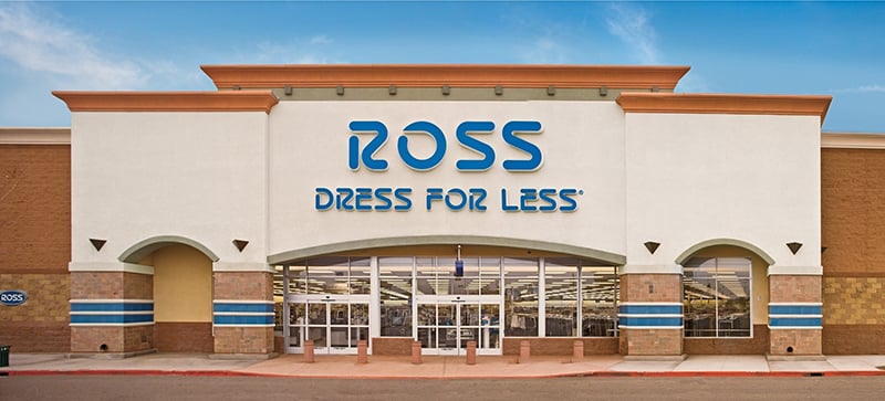 Fachada loja Ross em Las Vegas