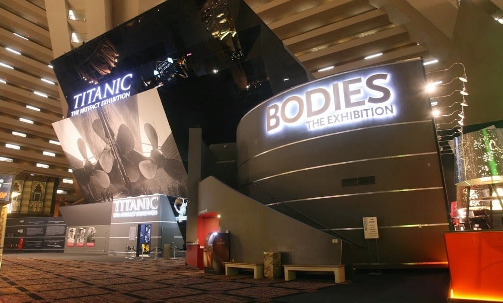 Bodies The Exhibition em Las Vegas
