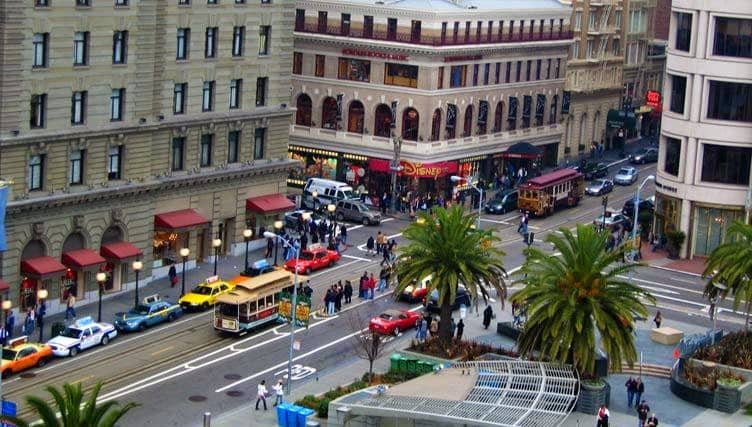 Compras no Union Square em San Francisco