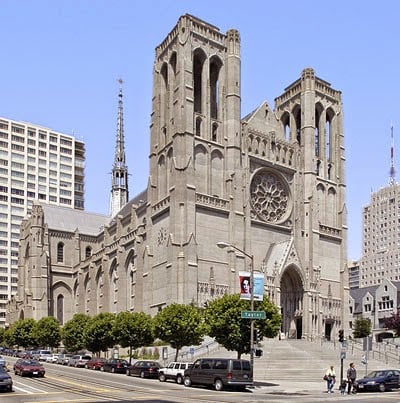 Grace Cathedral em San Francisco na Califórnia