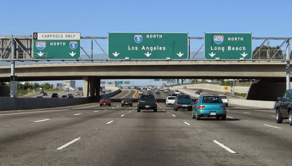 Estrada em Los Angeles