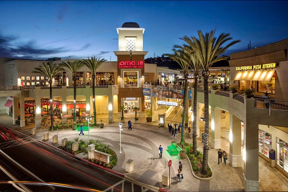 Shopping Fashion Valley Mall em San Diego
