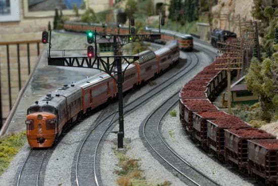 Museu Model Railroad em San Diego na Califórnia