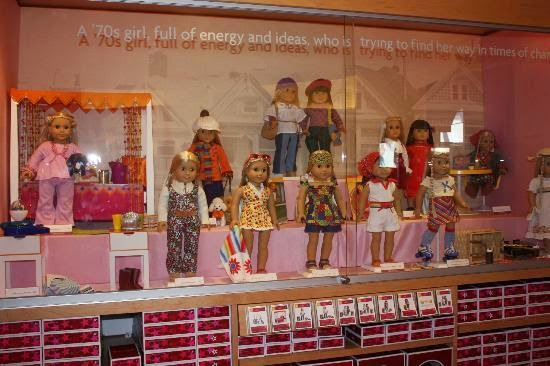 Loja de brinquedos American Girl Place em Los Angeles
