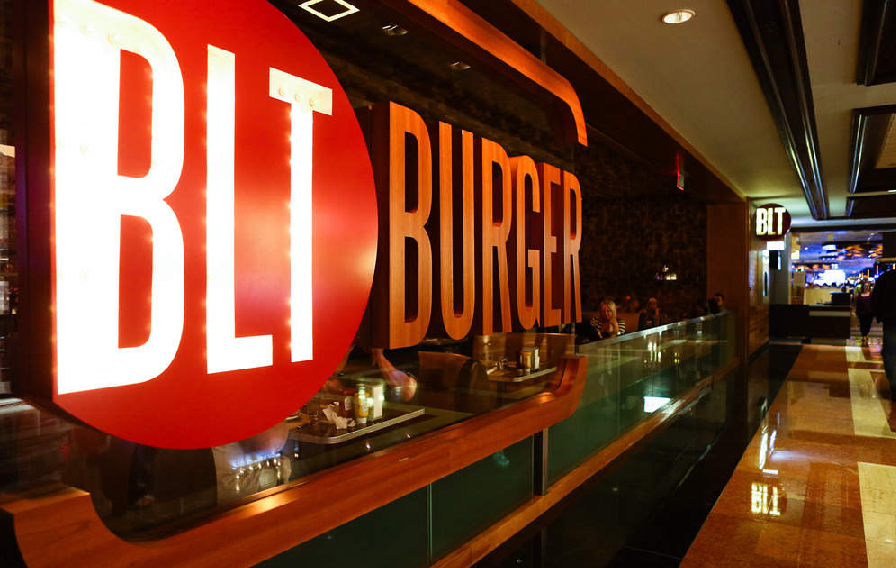 Lanchonete BLT Burger em Las Vegas