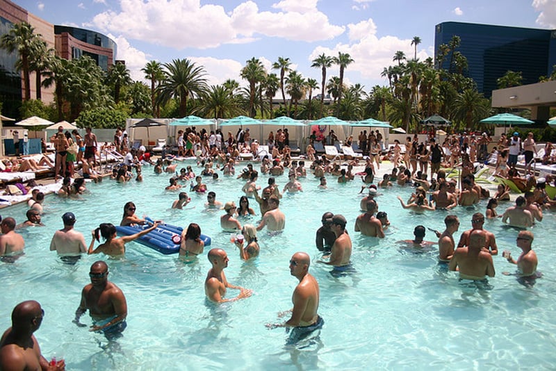 Pool Party em Las Vegas