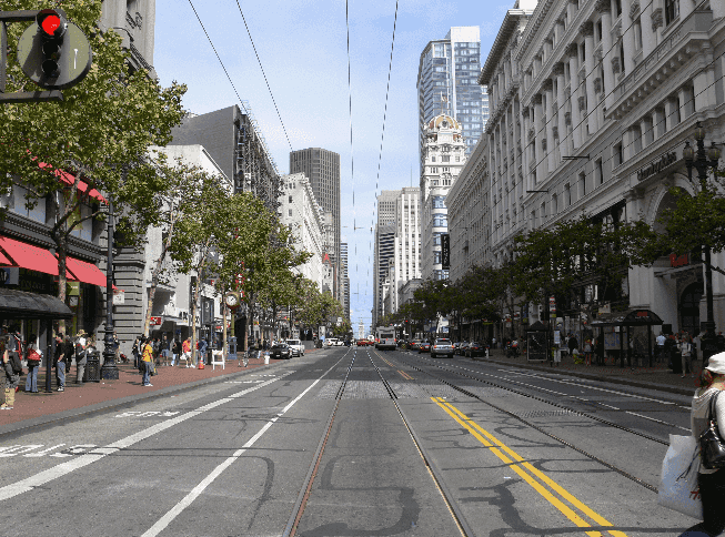 Market Street em San Francisco