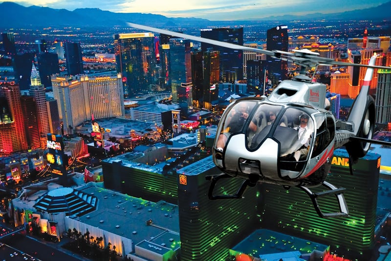 Passeio de Helicóptero em Las Vegas 