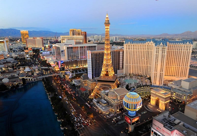 Atrações dos hotéis que você vê da rua em Las Vegas - 2023