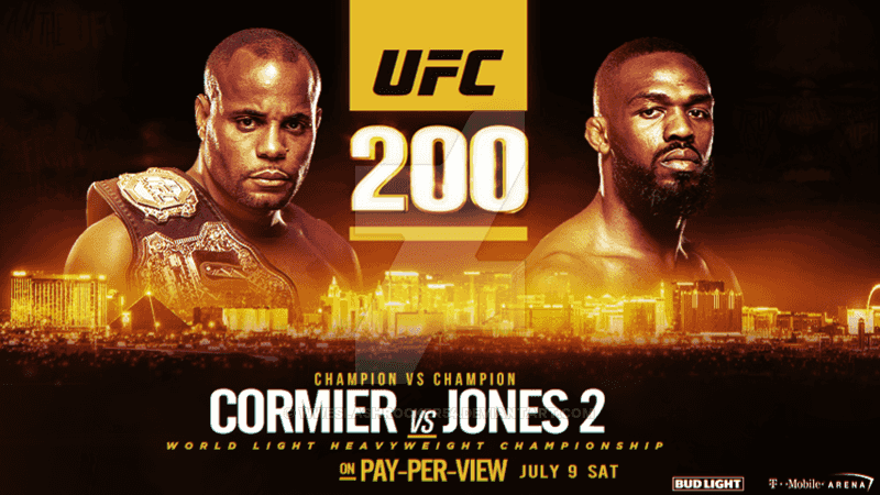 UFC 200: Cormier vs Jones 2 em Las Vegas