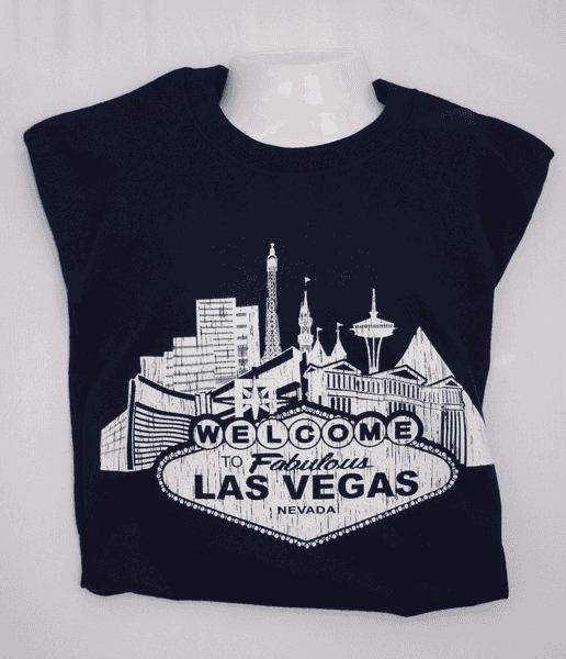 Souvenirs de camisetas personalizadas em Las Vegas