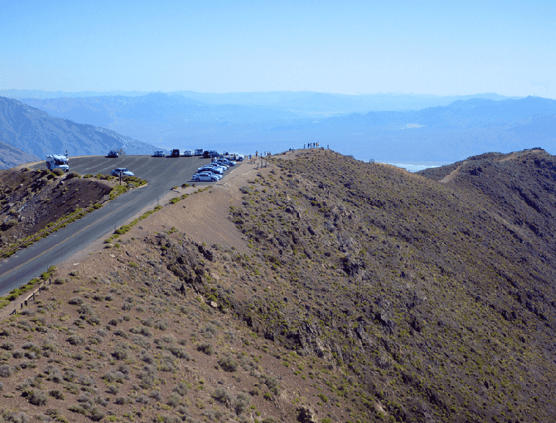 Coffin Peak Trail no Death Valley 