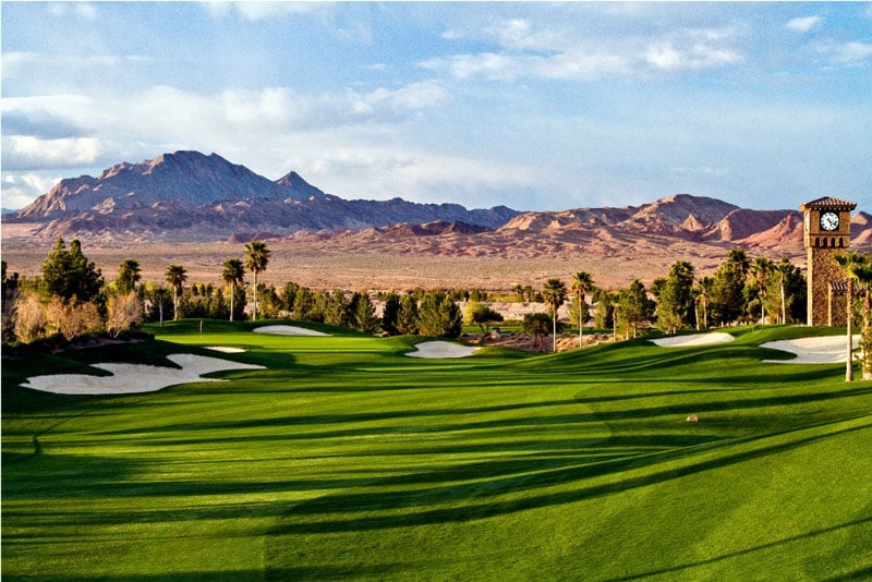 10 campos de golfe em Las Vegas 