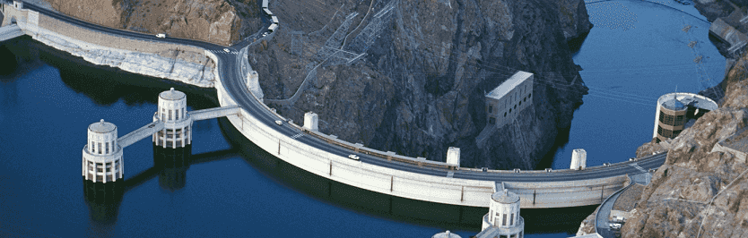 10 destaques do Lago Mead, Hoover Dam e Laughlin em Las Vegas: Represa Hoover Dam em Las Vegas