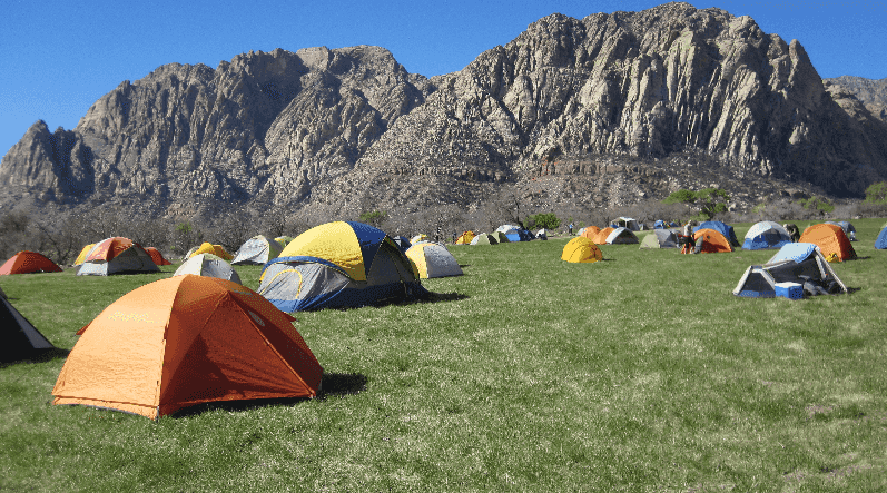Pesquise os campings em Las Vegas