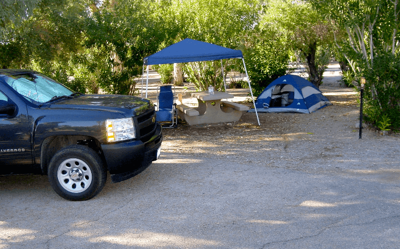 Reservas nos campings em Las Vegas