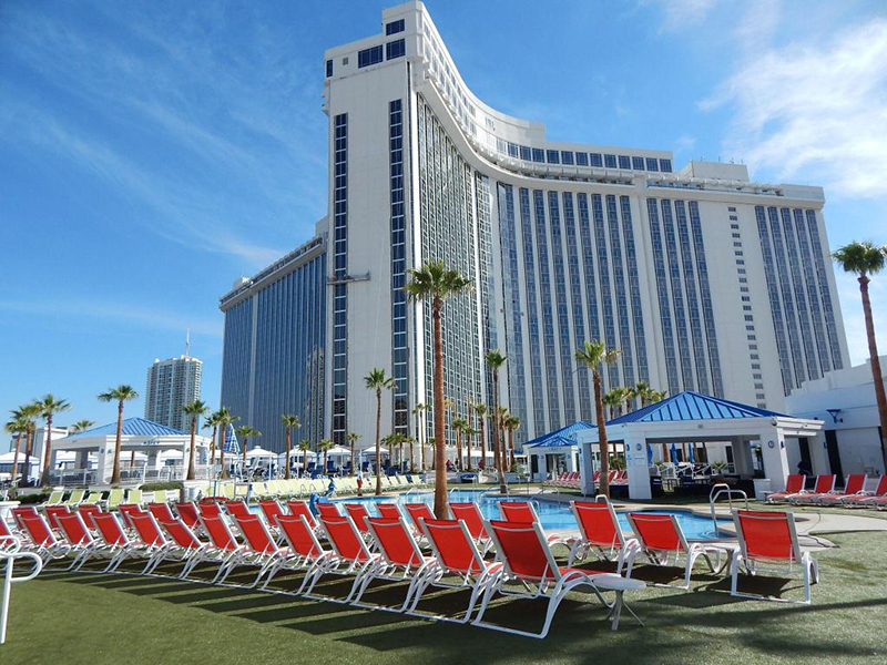 Área externa do hotel Westgate Resort and Casino em Las Vegas